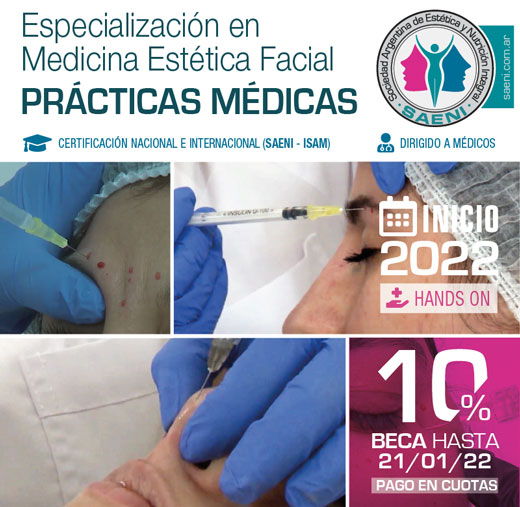SAENI: Especializaci&oacute;n en Medicina Est&eacute;tica Facial.Practicas Medicas.